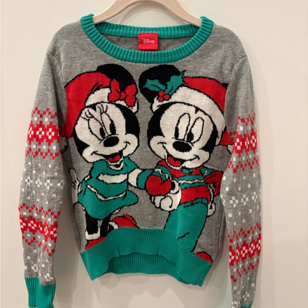 Disney Christmas Mickey & Minnie Sweater